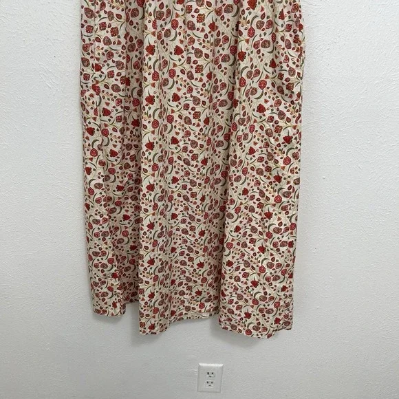 Old Navy Cami Garden Floral Babydoll Garden Midi Dress Cottagecore Feminine Sz M - Picture 9 of 12